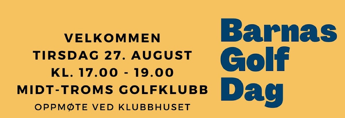 Barnas golf dag
